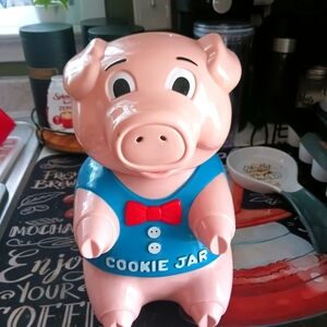 Vintage piggy jar